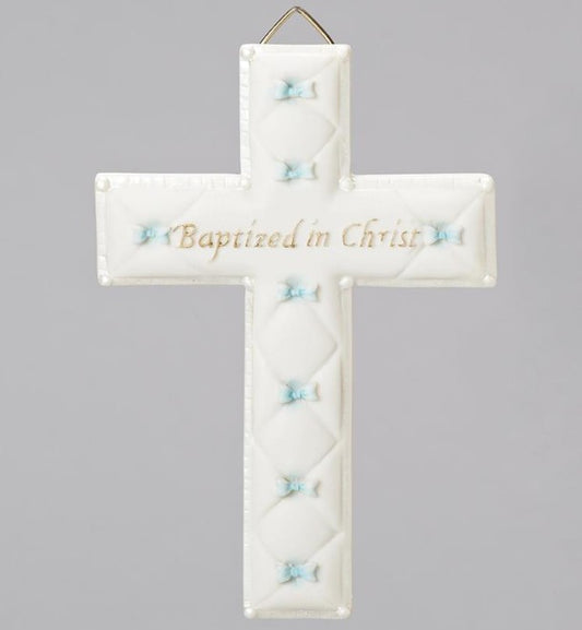 BAPTISM BOY WALL CROSS