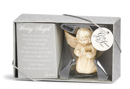 WORRY ANGEL FIGURINE