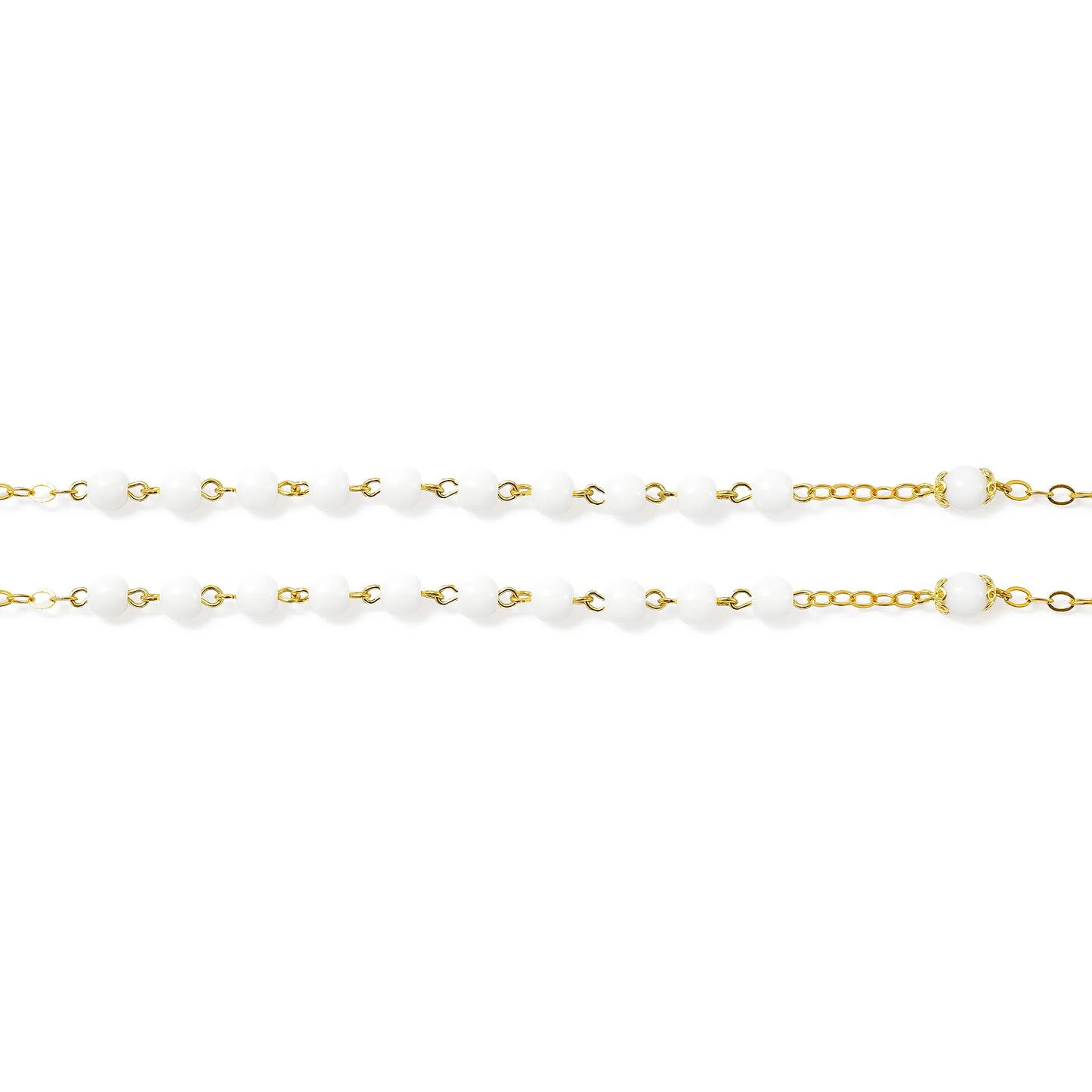 HOLY COMMUNION EUCHARISTIC ROSARY IN GOLD PLATED
