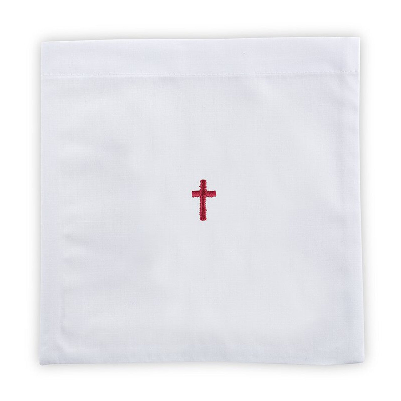 POLY/COTTON BLEND RED CROSS CHALICE PALL