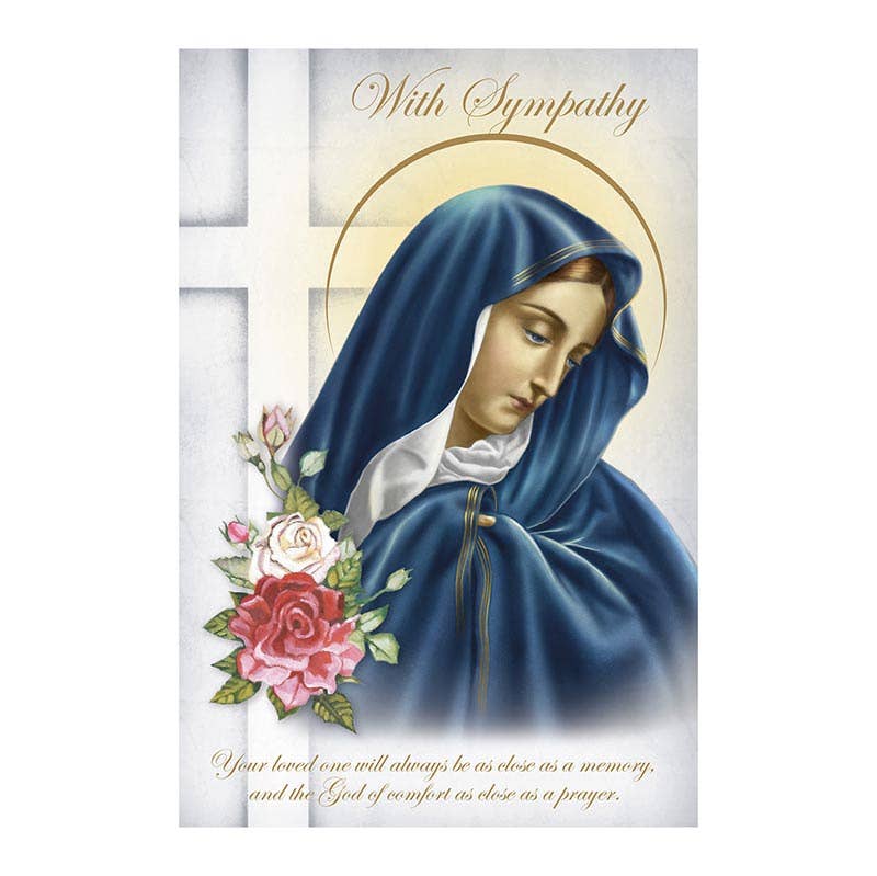 GREETING CARD: WITH SYMPATHY