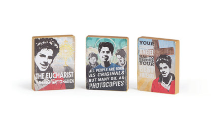 CARLO ACUTIS KEEPSAKE BLOCKS - 3 STYLES