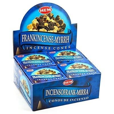 FRANKINCENSE & MYRRH CONES