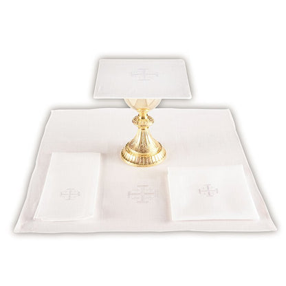 100% LINEN JERUSALEM CROSS CORPORAL