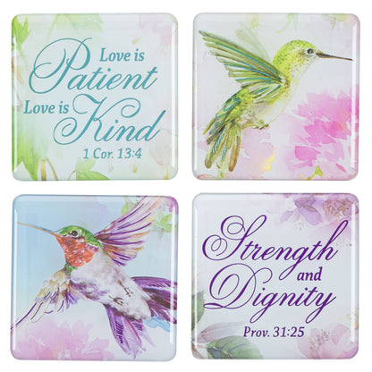 MAGNET SET STRENGTH & DIGNITY HUMMINGBIRD PROV. 31:25