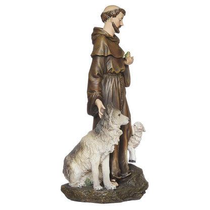 9.75" St. Francis of Assisi Figure Renaissance Collection