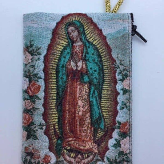 ROSARY POUCH: OUR LADY OF GUADALUPE (SM)