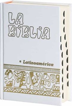 LA BIBLIA LATINOAMERICANA BOLSILLO BLANCA CON UÑERO