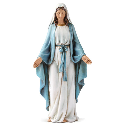 FIGURA DE NUESTRA SEÑORA DE GRACIAS COLECCIÓN RENACENTISTA 6"H