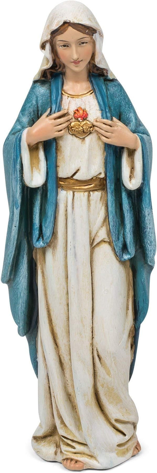 6" IMMACULATE HEART OF MARY FIGURE RENAISSANCE COLLECTION