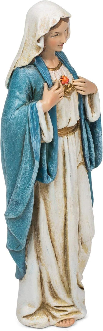 6" IMMACULATE HEART OF MARY FIGURE RENAISSANCE COLLECTION