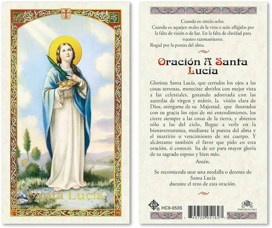 ORACIÓN A SANTA LUCÍA