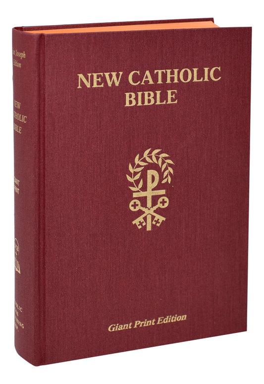 ST. JOSEPH NEW CATHOLIC BIBLE (GIANT PRINT, HARD COVER)