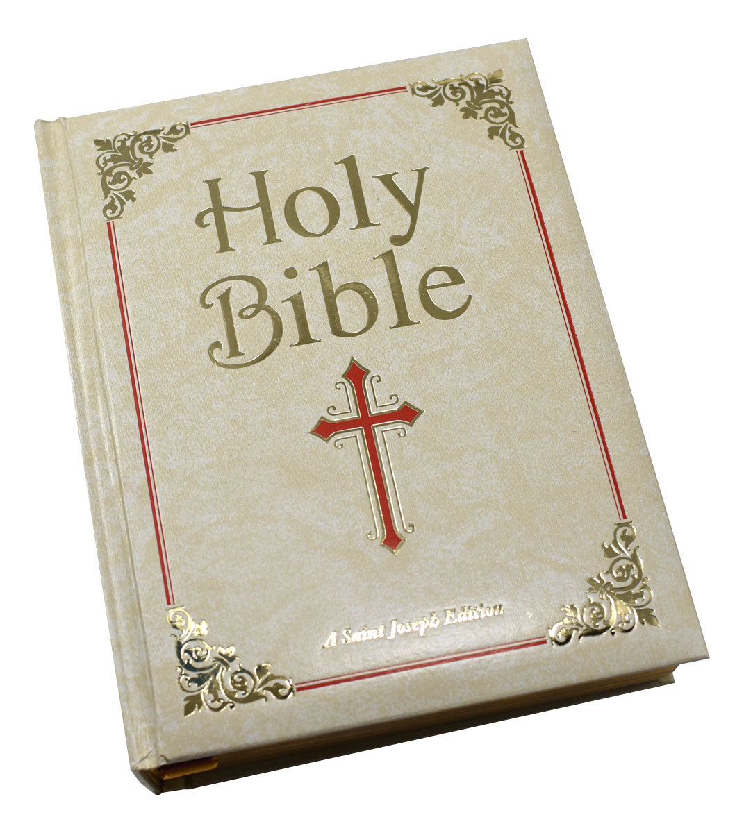 NEW CATHOLIC BIBLE FAMILY EDITION -IVORY