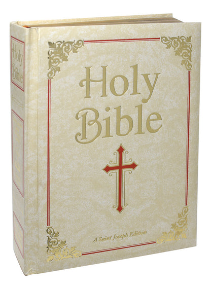 NEW CATHOLIC BIBLE FAMILY EDITION -IVORY