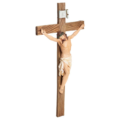 CRUCIFIJO DE PARED DE 13,25" DE ALTO DE ROMAN