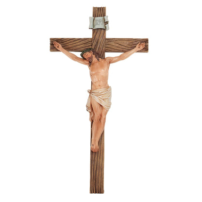 CRUCIFIJO DE PARED DE 13,25" DE ALTO DE ROMAN