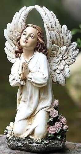 KNEELING ANGEL GARDEN STATUE | ANGEL ARRODILLADO PARA JARDIN