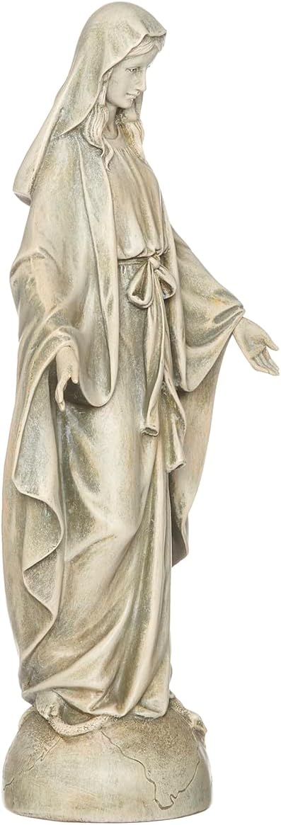 OUR LADY OF GRACE GARDEN STATUE 14" BY ROMAN