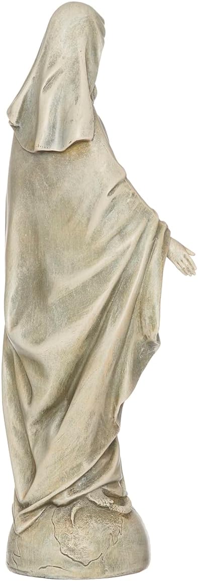 OUR LADY OF GRACE GARDEN STATUE 14" BY ROMAN