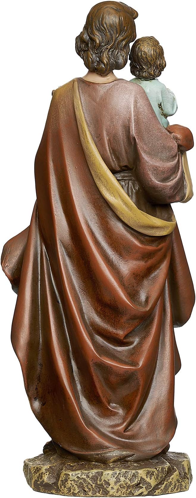 10"H ST. JOSEPH AND CHILD JESUS FIGURE RENAISSANCE COLLECTION