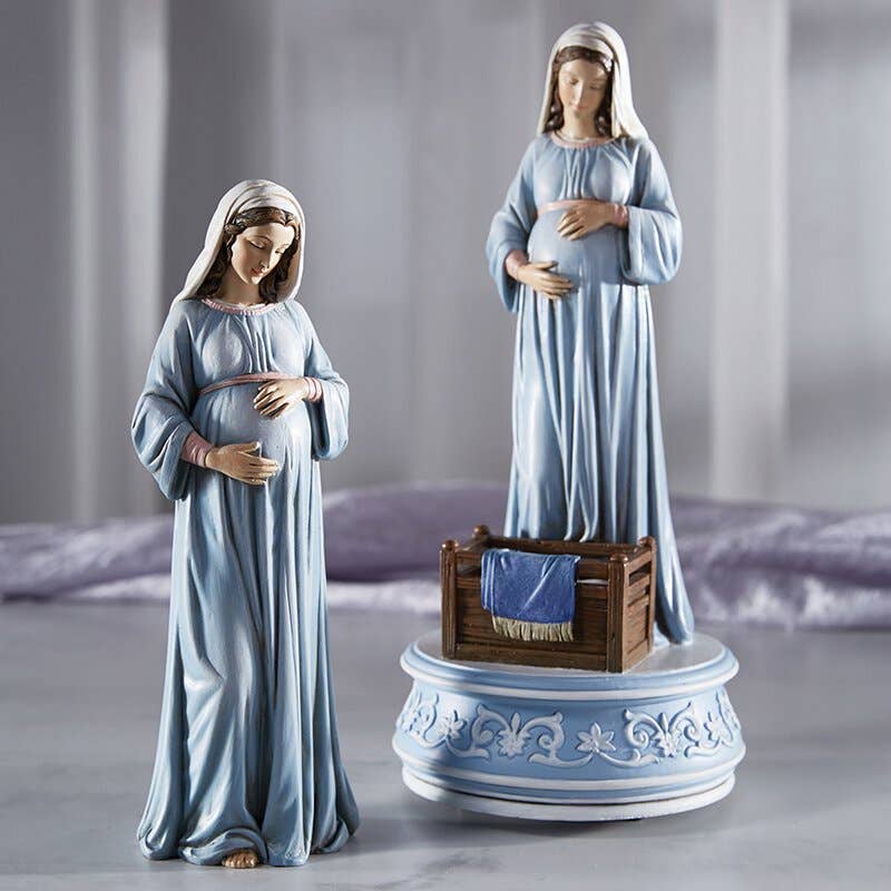 8"H MOTHER MARY FIGURINE