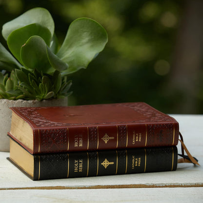 NABRE NEW AMERICAN CATHOLIC BIBLE LARGE PRINT BROWN