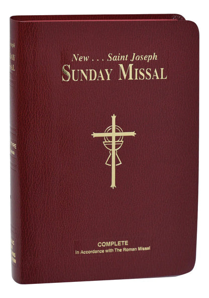 NEW ST. JOSEPH SUNDAY  MISSAL (LG FONT)