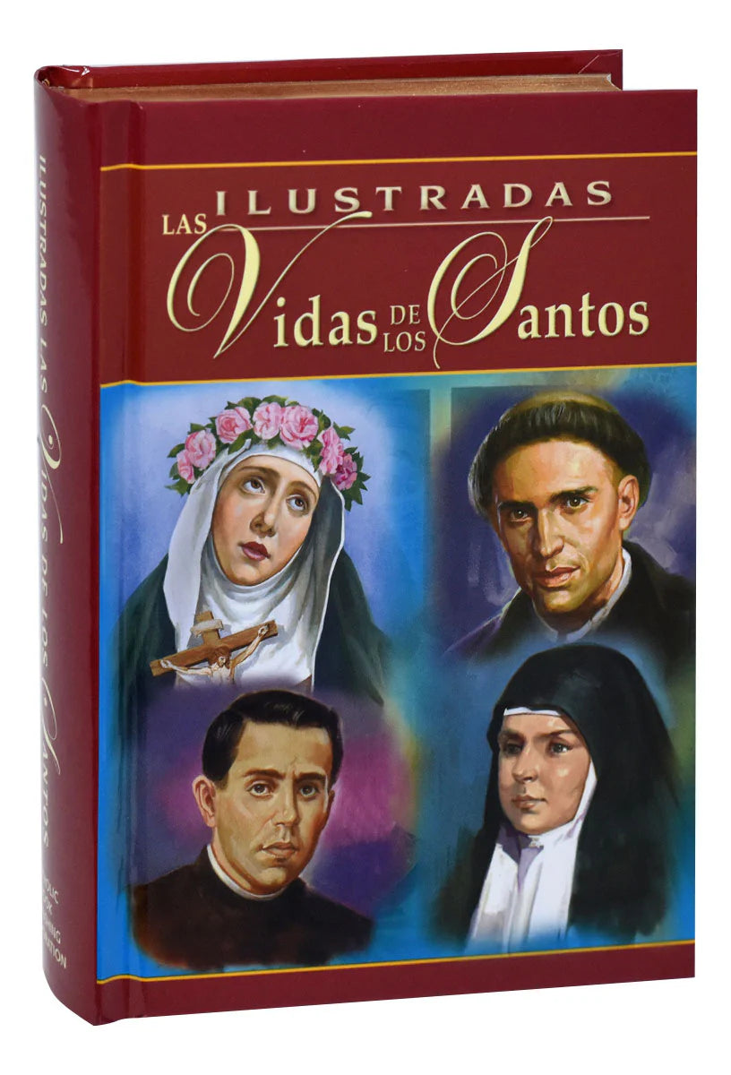 ILUSTRADAS LAS VIDAS DE LOS SANTOS