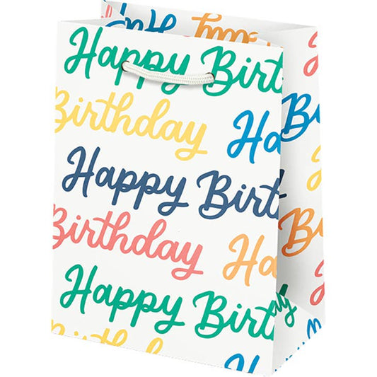 HAPPY BIRTHDAY SCRIPT SMALL BAG