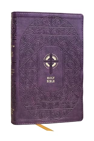NRSV CATHOLIC BIBLE GIFT EDITION COMFORT PRINT, PURPLE