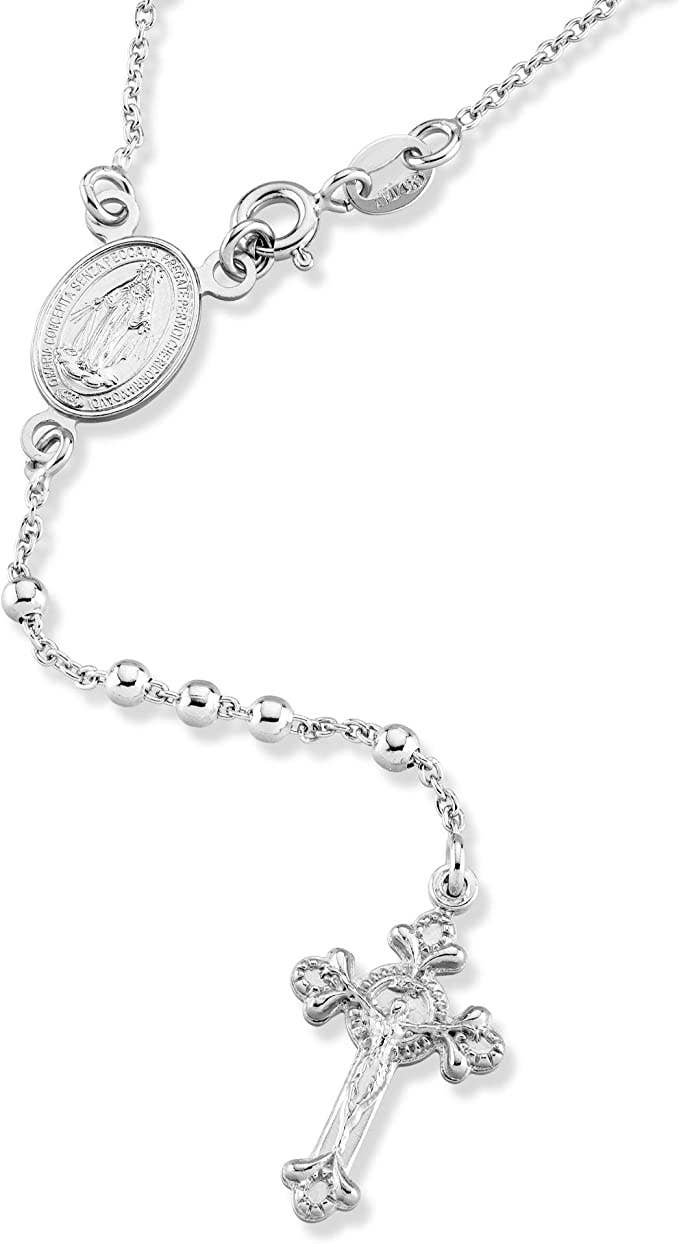 .925 ITALIAN SILVER ROSARY BEAD - Tiendita San Juditas Tiendita San Juditas