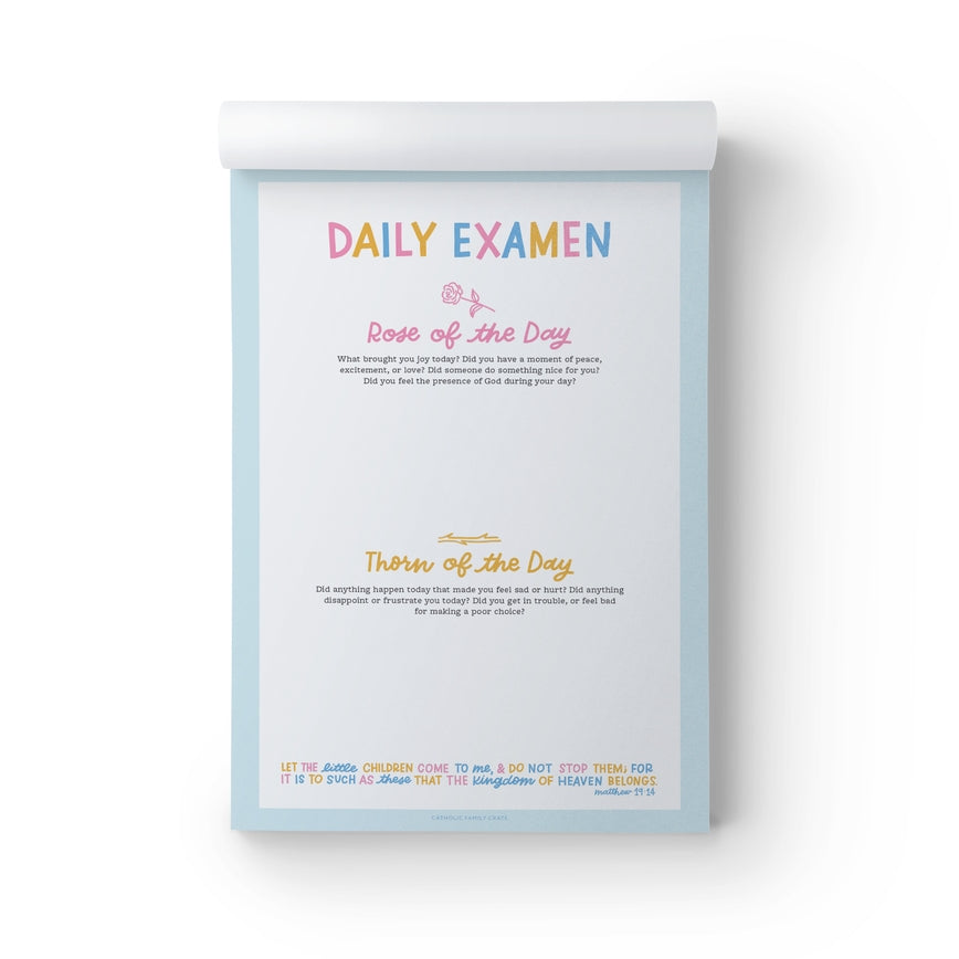 CHILDREN'S DAILY EXAMEN NOTEPAD