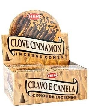 CLOVE & CINNAMON INCENSE CONES