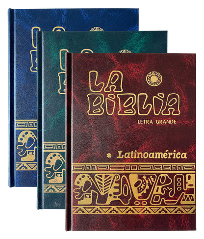 LA BIBLIA LATINOAMERICANA LETRA GRANDE