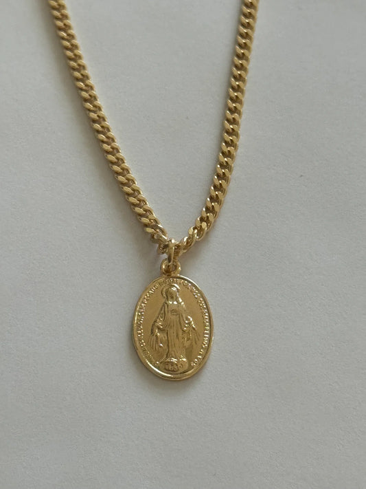 MIRACULOUS MEDAL W/CHAIN