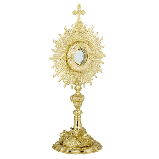 ANGEL MONSTRANCE W/ CASE | CUSTODIA DE ANGELES C/ MALETIN