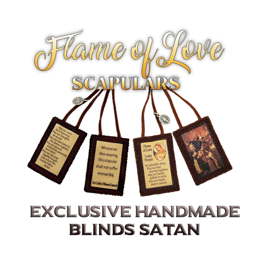 FLAME OF LOVE SCAPULAR -EXCLUSIVE