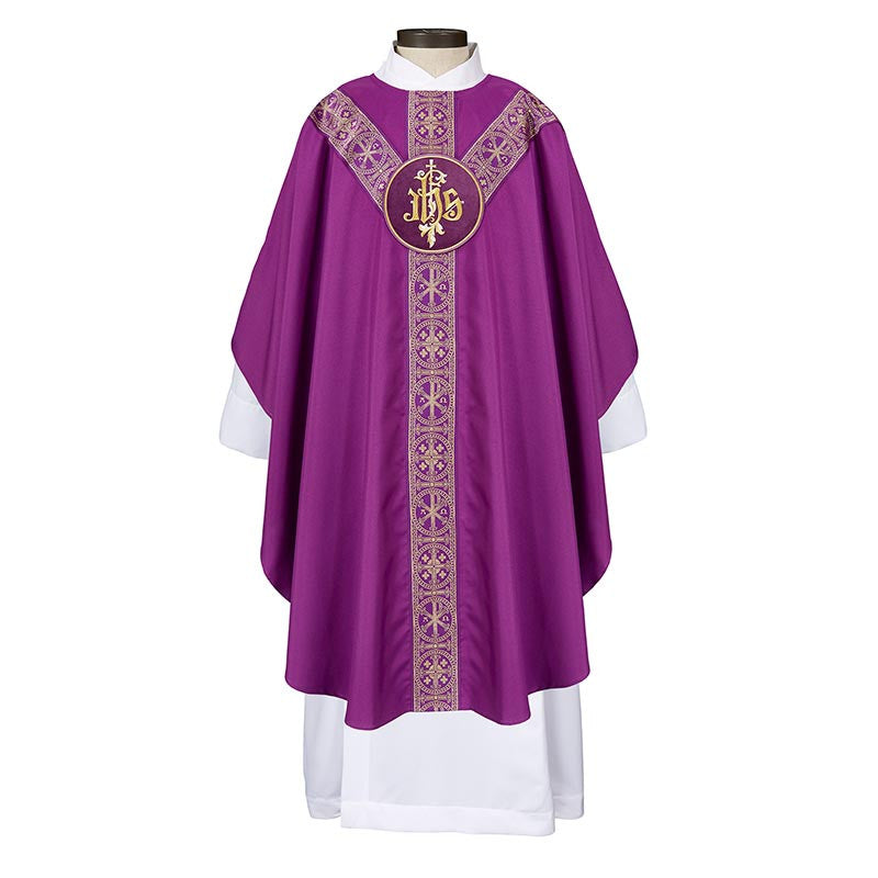 SAN DAMIANO COLLECTION SEMI GOTHIC CHASUBLES - SET OF 4