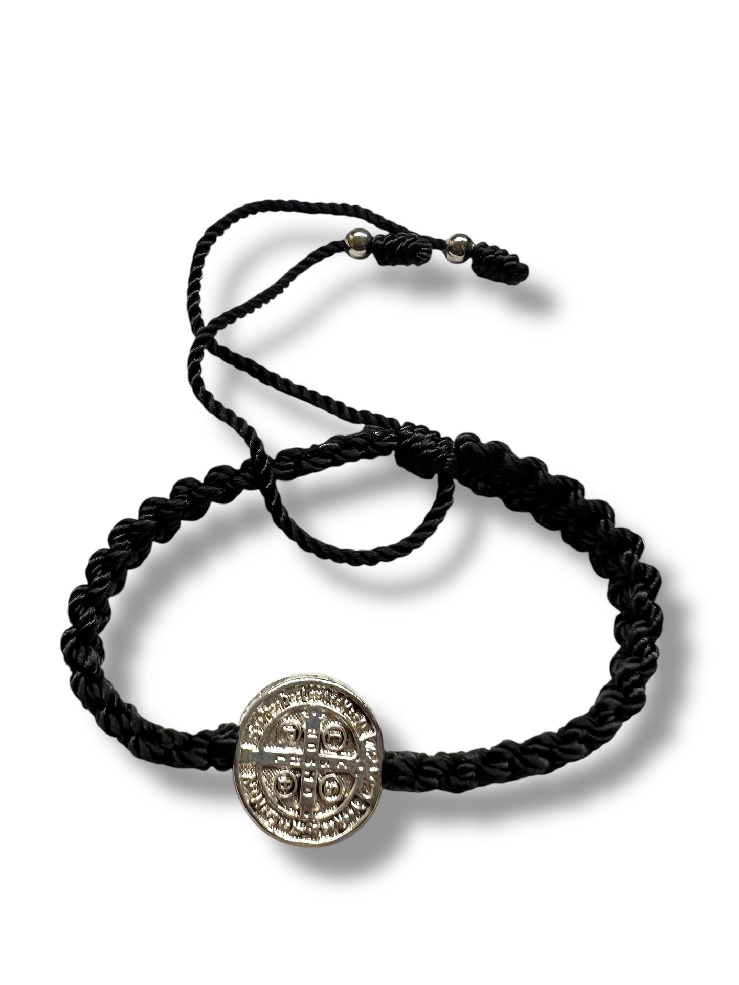 BRACELET: THREADED -ST. BENEDICT MEDAL