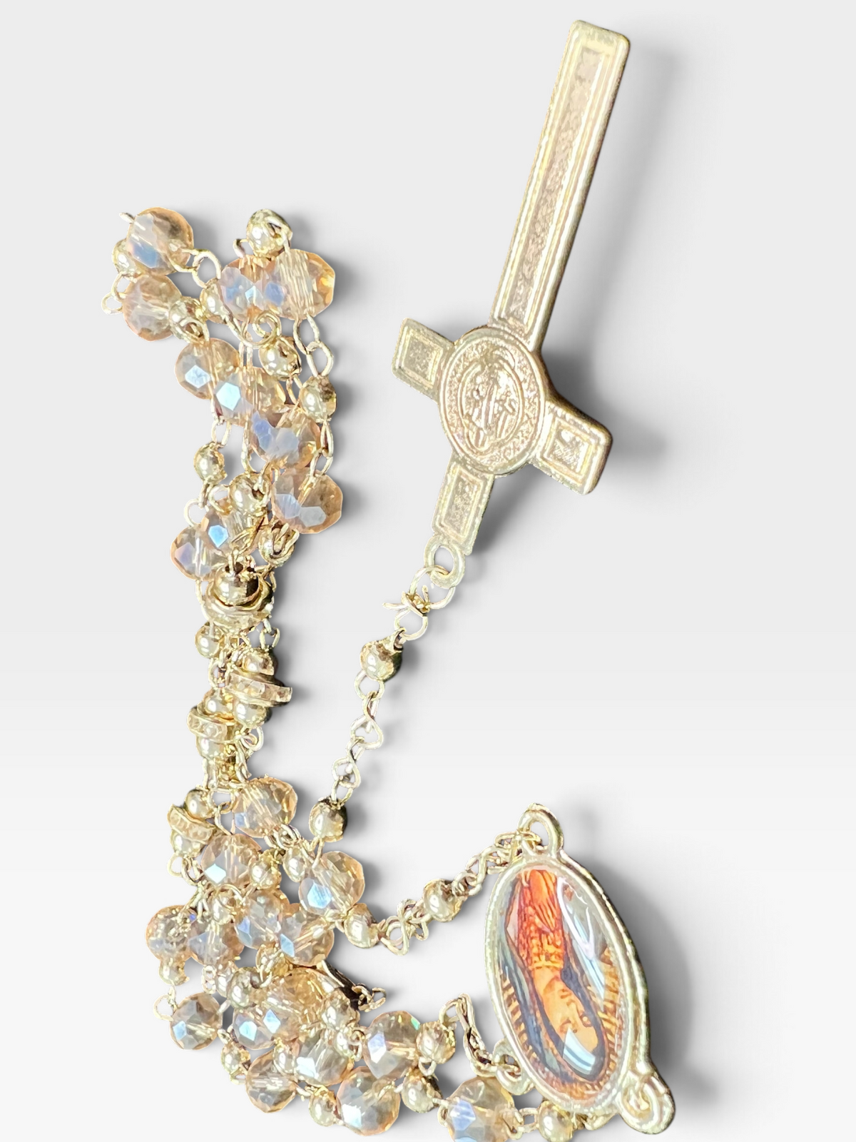 Our Lady of Guadalupe Crystal Rosary