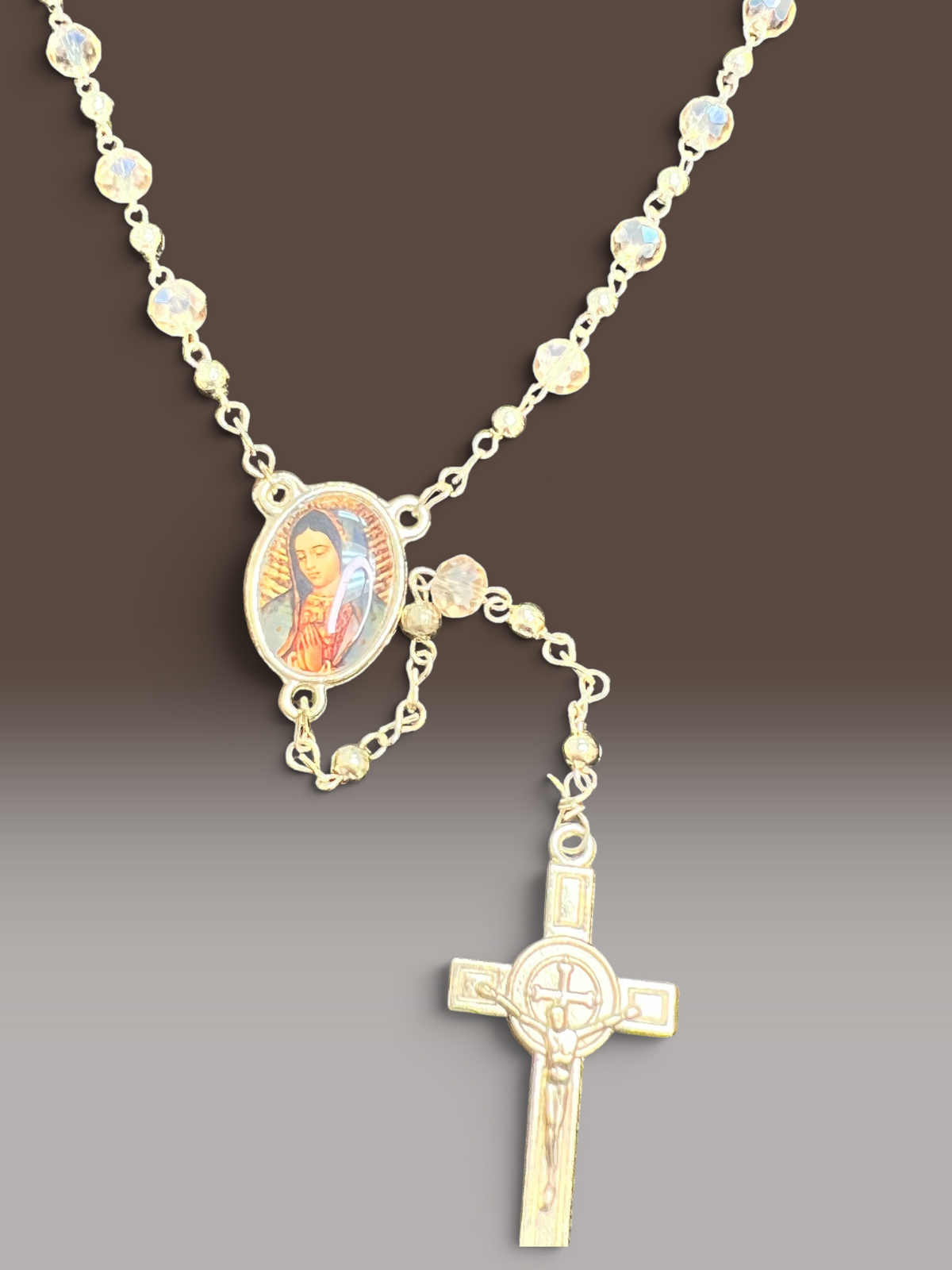 Our Lady of Guadalupe Crystal Rosary