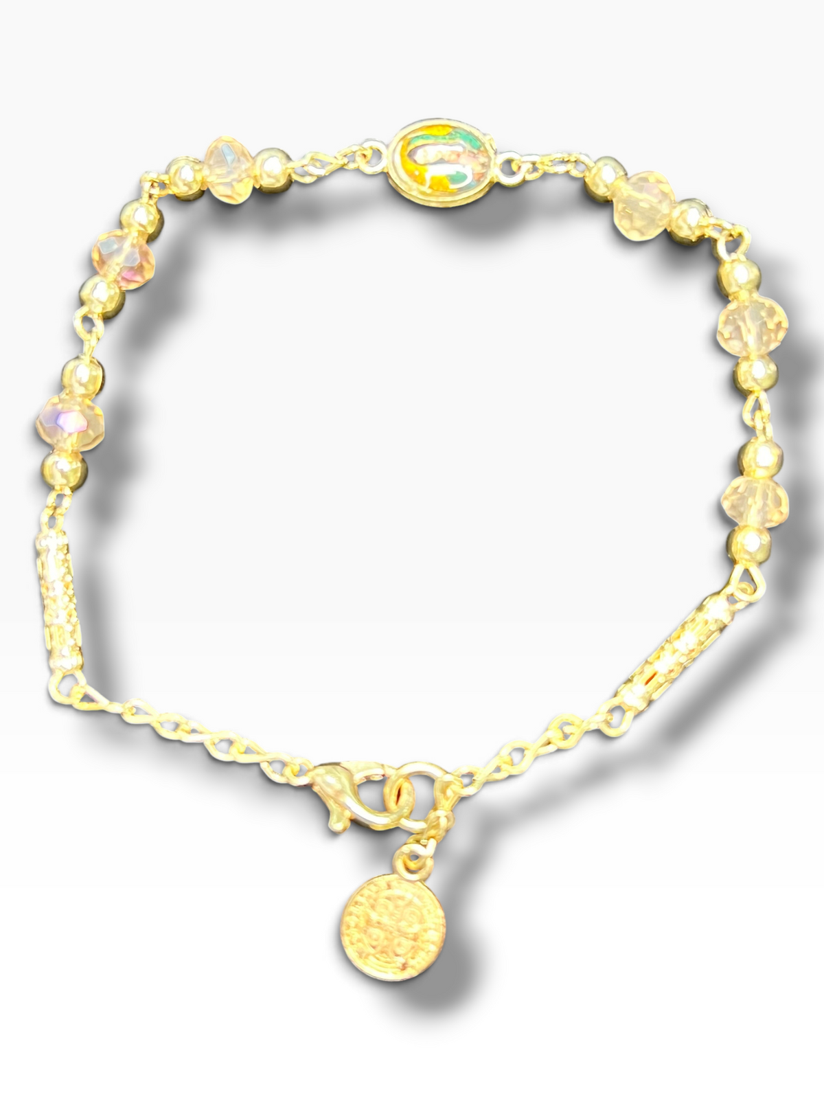 Religious Bracelet with St. Benedict Medal