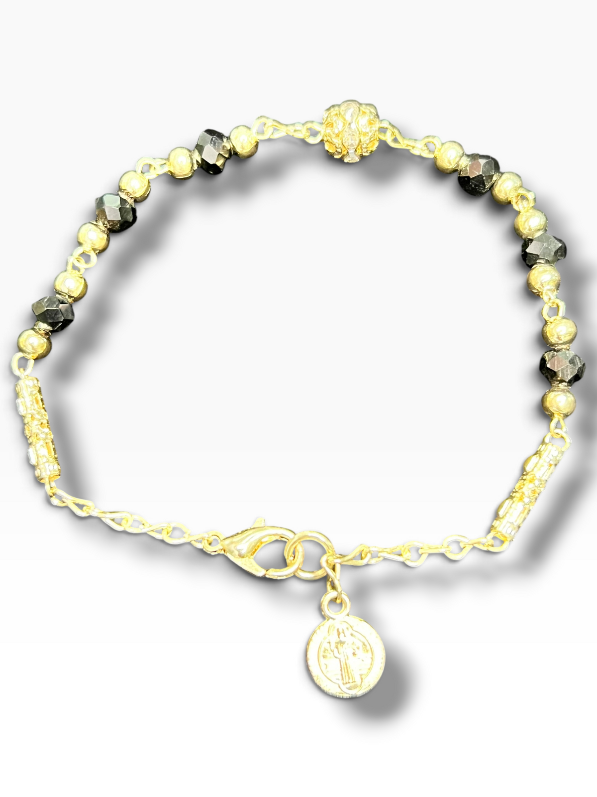 Religious Bracelet with St. Benedict Medal