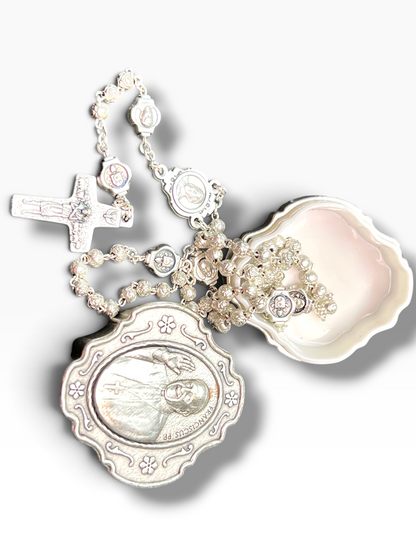 Pope Francis Rosary in Box