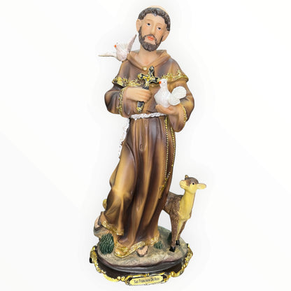 St. Francis of Assisi Statue 12"