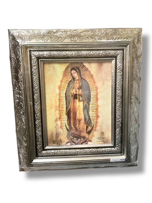 ELEGANT WOODEN FRAME GOLDLEAF 15"X17" | CUADRO EN HOJA DE ORO ELEGANTE