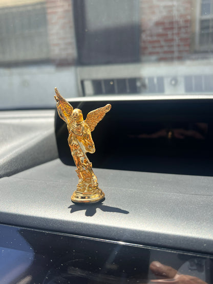 AUTODEVOCIONAL: ESTATUA DE METAL DE SAN MIGUEL DE 3"