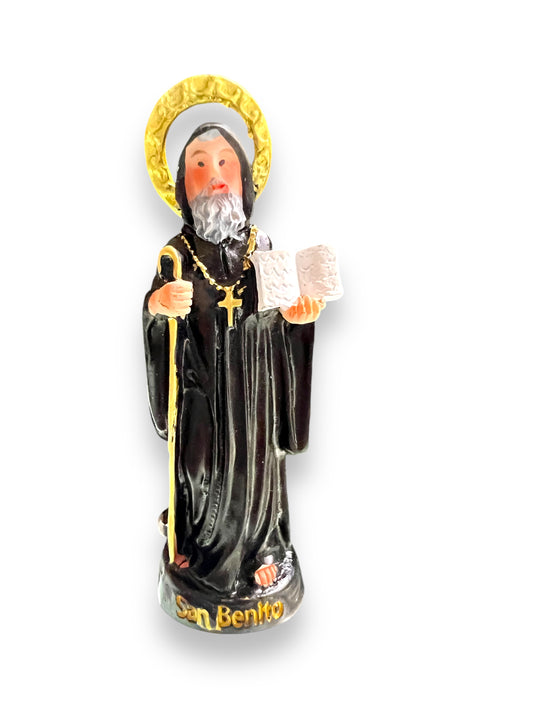 3" ST. BENEDICT STATUE