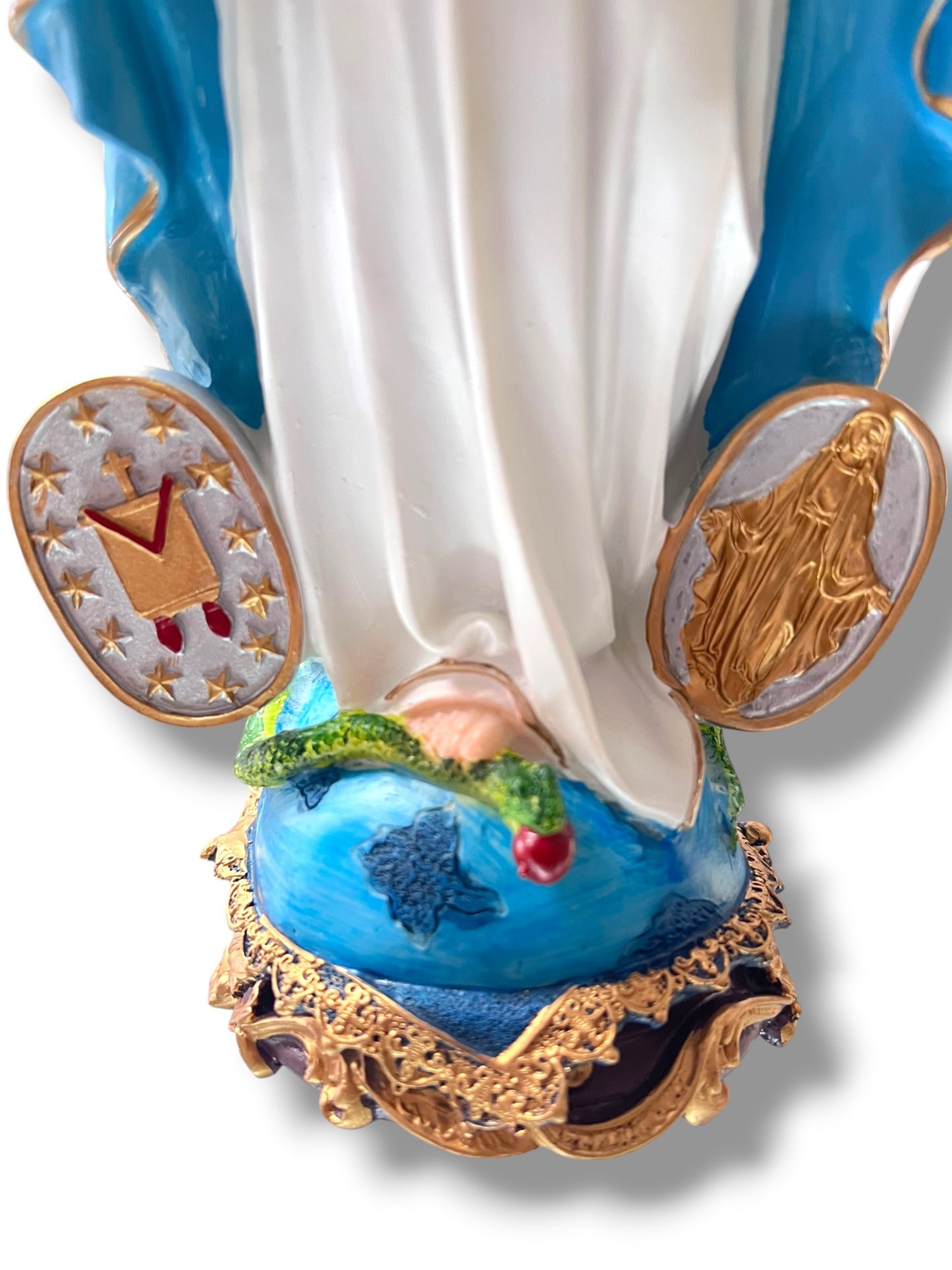12" STATUE OUR LADY OF MIRACULOUS MEDAL